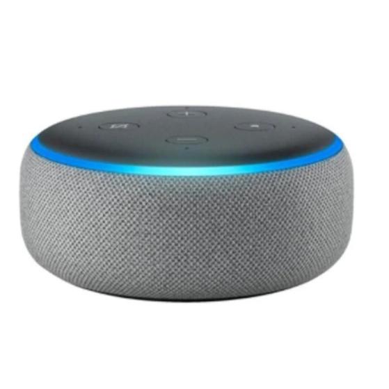 Smart Speaker Amazon Alexa Echo Dot 3 Lacrada/Original Menor preço em Smart Speaker Amazon Alexa Echo Dot 3 Lacrada/Original