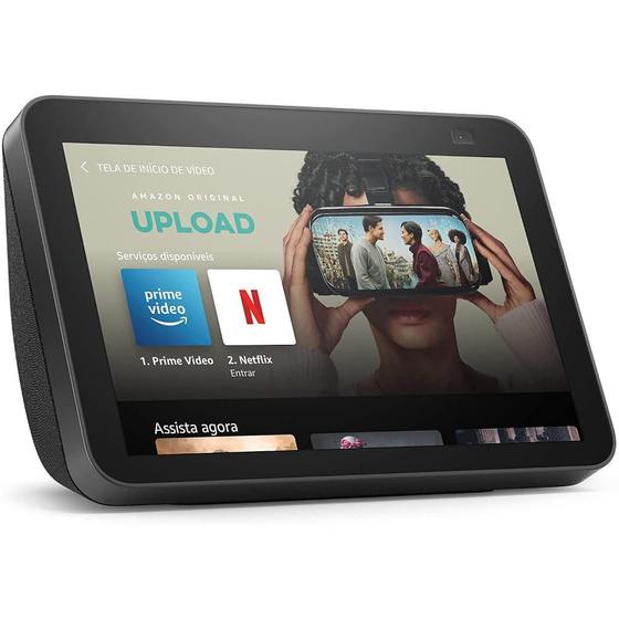 Smart Speaker Amazon Alexa Echo Show 8 Tela 8 2º Geração Menor preço em Smart Speaker Amazon Alexa Echo Show 8 Tela 8 2º Geração