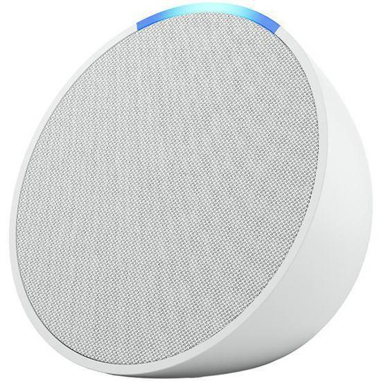 Imagem de Smart Speaker Amazon Echo Pop Assistente Virtual Alexa com Wi-Fi e Bluetooth -BRANCO