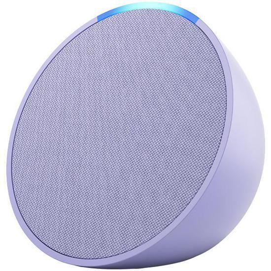 Imagem de Smart Speaker Amazon Echo Pop Assistente Virtual Alexa com Wi-Fi e Bluetooth -ROXO
