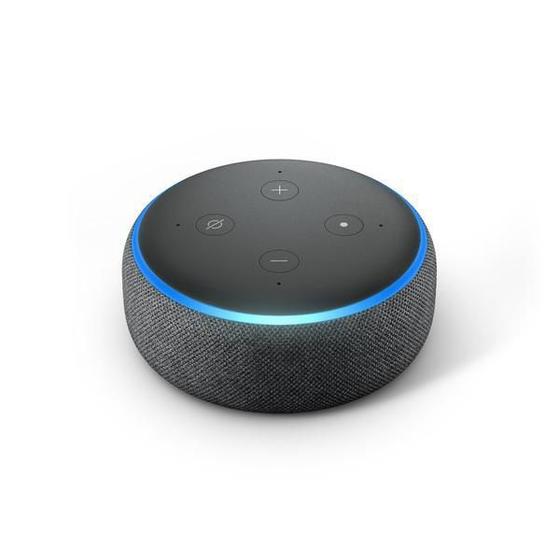 Imagem de Smart Speaker Echo Dot 3 Preto Controle Voz