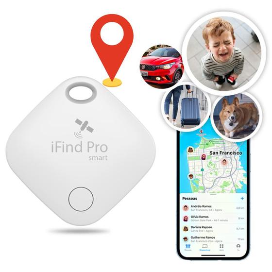 Imagem de Smart tag mini rastreador localizador GPS malas, pets, crianças, veículos