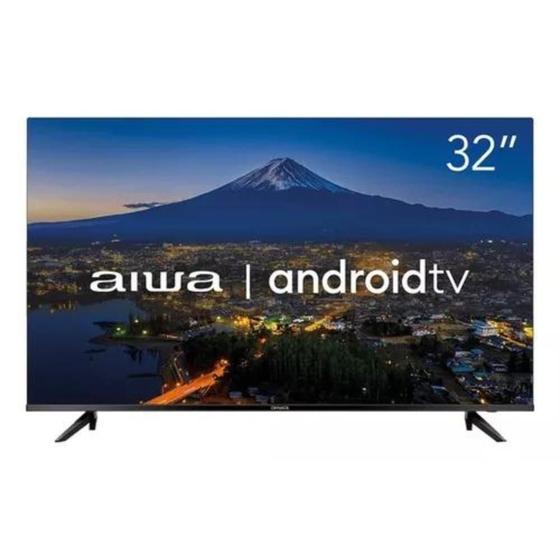 Imagem de Smart Tv 32'' Android Dolby Aws-tv-32-bl-02-a Aiwa Bivolt