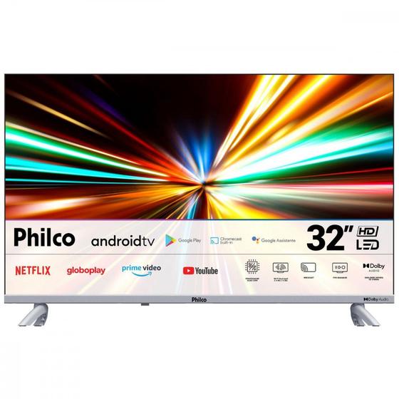 Smart TV 32 Android Philco Led PTV32G23AGSSBLH Menor preço em Smart TV 32 Android Philco Led PTV32G23AGSSBLH