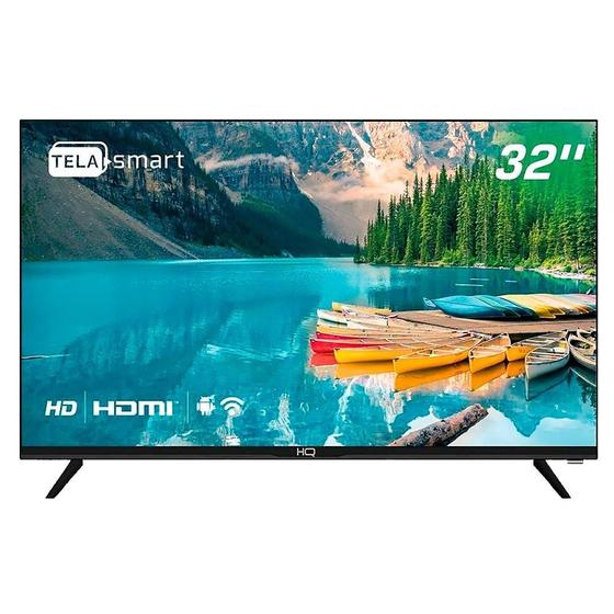 Smart TV 32" HQ KDE32GR315LN LCD LED HD Com Wi-Fi, 3 HDMI, 2 USB Menor preço em Smart TV 32" HQ KDE32GR315LN LCD LED HD Com Wi-Fi, 3 HDMI, 2 USB