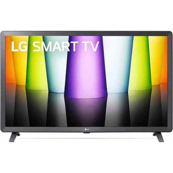 Imagem de Smart TV 32" LG 32LQ621C AWZ LED webOS HD Cinza Escuro