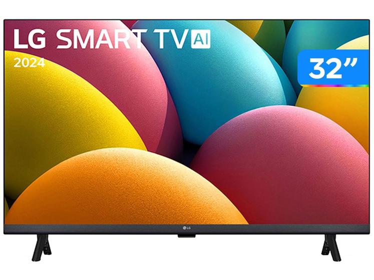 Imagem de Smart TV 32" LG HD LCD 32LR600BPSA com Alexa 2 HDMI 1.4 USB