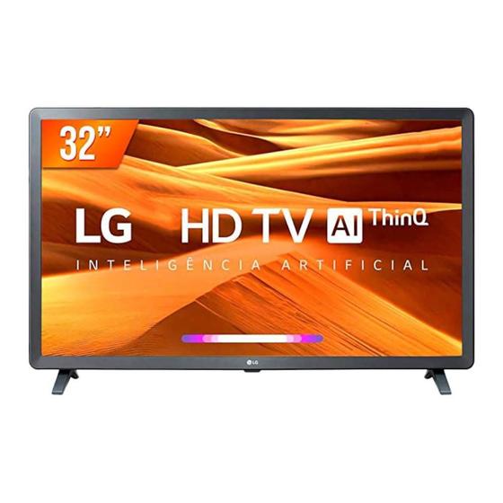 Imagem de Smart TV 32" LG LED HD USB HDMI Wi-Fi Bluetooth HDR ThinQ AI
