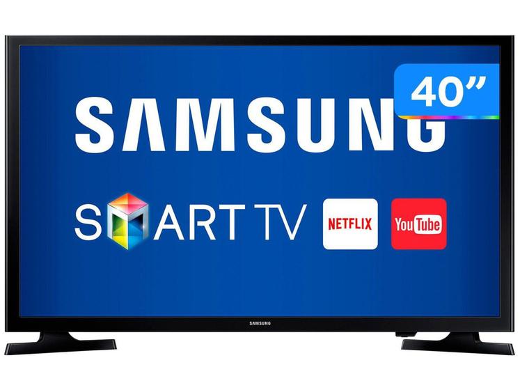 Smart TV 40” Full HD LED Samsung UN40J5200 WiFi 2 HDMI 1 USB Smart