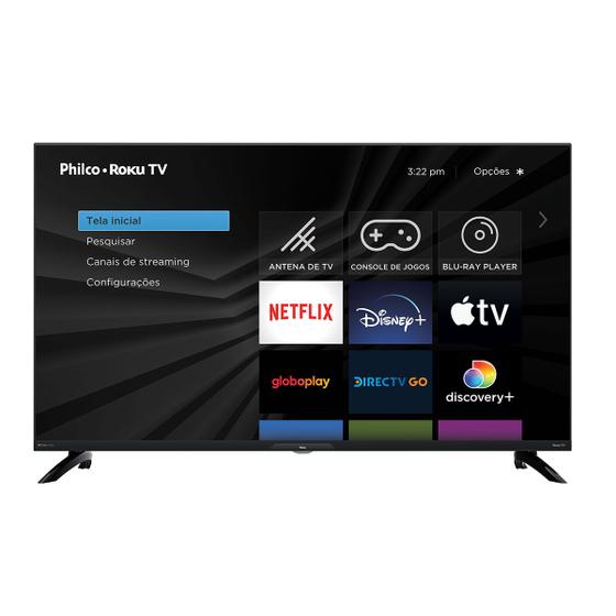 Imagem de Smart TV 40” Philco Led PTV40G7PR2CSBLF Roku TV Dolby Audio