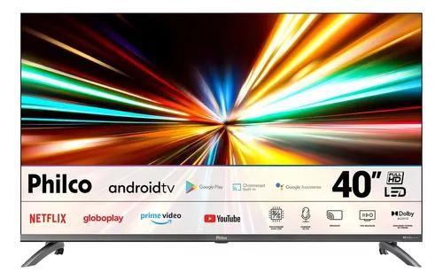 Smart Tv 40 Philco Ptv40m9gacgb Android Tv Hdmi Usb Wifi Dolby Audio ...