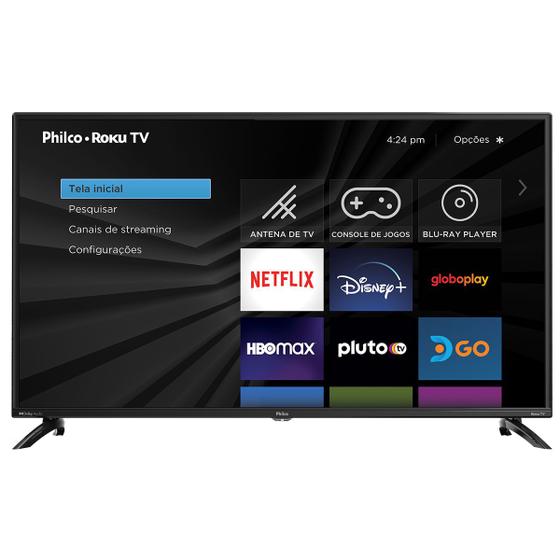 Smart TV 42” Philco PTV42G6FR2CPF Roku TV LED Dolby Audio Menor preço em Smart TV 42” Philco PTV42G6FR2CPF Roku TV LED Dolby Audio