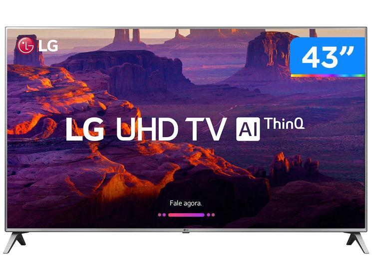 Imagem de Smart TV 43” 4K LED LG 43UK6520 Wi-Fi HDR