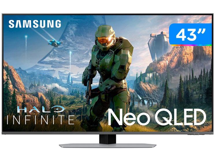 Smart TV 43” 4K NEO QLED Samsung QN43QN90CA - Gaming TV 144Hz Wi-Fi Bluetooth Imagem de Smart TV 43” 4K NEO QLED Samsung QN43QN90CA