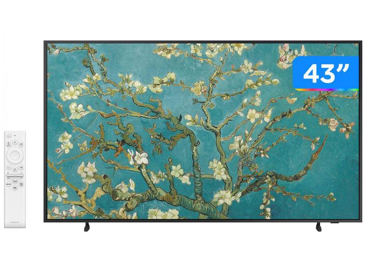 Smart TV 43” 4K QLED Samsung The Frame VA 60Hz Menor preço em Smart TV 43” 4K QLED Samsung The Frame VA 60Hz