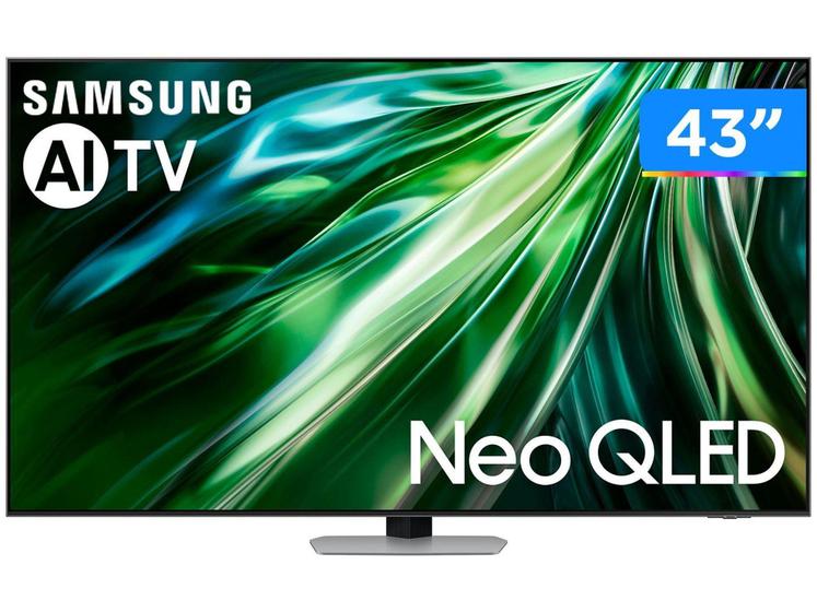 Smart TV 43” 4K UHD Neo QLED Samsung 43QN90DA - Gaming TV 144Hz Wi-Fi Bluetooth Menor preço em Smart TV 43” 4K UHD Neo QLED Samsung 43QN90DA - Gaming TV 144Hz Wi-Fi Bluetooth