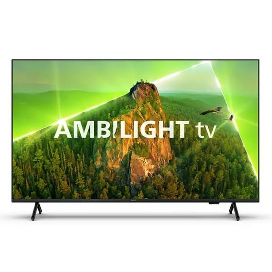 Imagem de Smart TV 43 Philips Ambilight Google TV Comando de Voz Dolby Vision Atmos