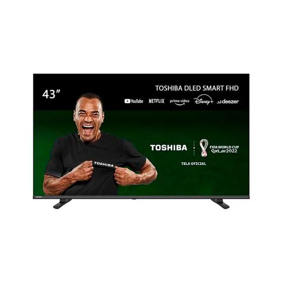 Tv Smart Tv 43 Polegadas Smart Tv 43 Polegadas 43V35KB TB017 FHD Toshiba - Smart TV - Magazine Luiza