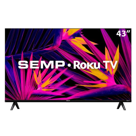 Imagem de Smart TV 43" Semp TCL LED Full HD 43R6610 Wi-Fi, Roku TV, Alexa