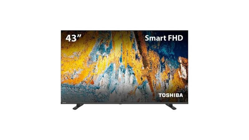 Imagem de Smart TV 43" Toshiba DLED Full HD  Wi-Fi VIDAA 43V35L