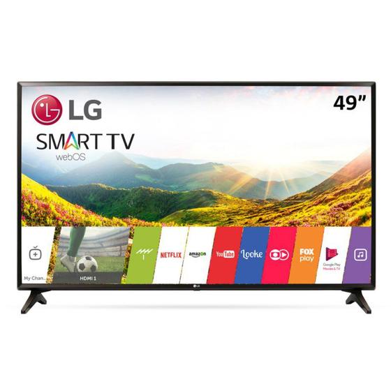 Imagem de Smart TV 49" LG Full HD Upscaling 49LJ5550 Wi-Fi webOS 3.5 2 HDMI 1 USB