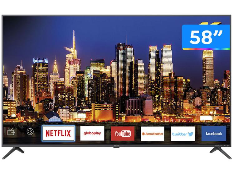 Smart TV 4K UHD LED 55” Panasonic TC-55GX500B - Android Wi-Fi Bluetooth  HDR10 3 HDMI 2 USB - Smart TV - Magazine Luiza