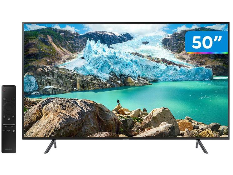 Smart TV 4K LED 50” Samsung UN50RU7100 (Imagem: Samsung)