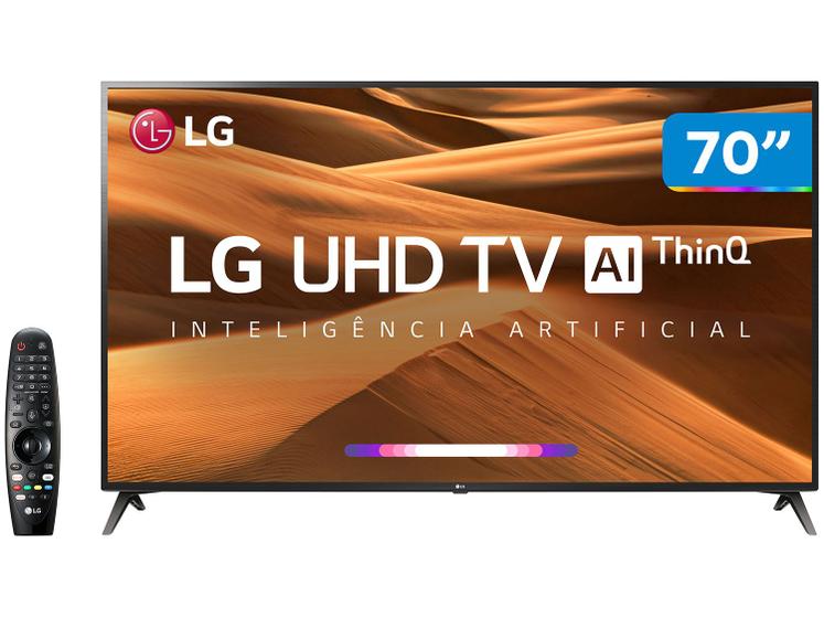 Imagem de Smart TV 4K LED 70” LG 70UM7370PSA Wi-Fi 