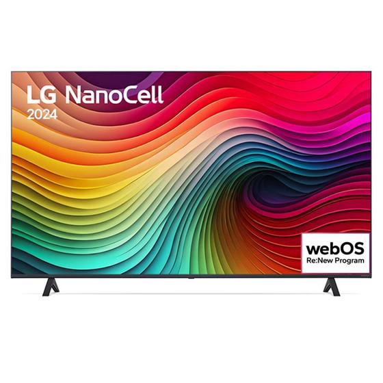 Imagem de Smart TV 4K LG NanoCell 55" Polegadas 55NANO80TSA, Processador α5 Ger7 AI, Alexa, Controle Smart Magic e Wi-Fi