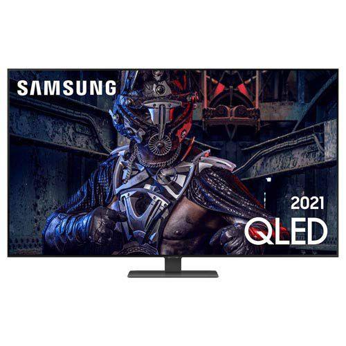 Imagem de Smart TV 4K Samsung QLED 55" Polegadas com Modo Game, Alexa Built in e Wi-Fi - 55Q80AA