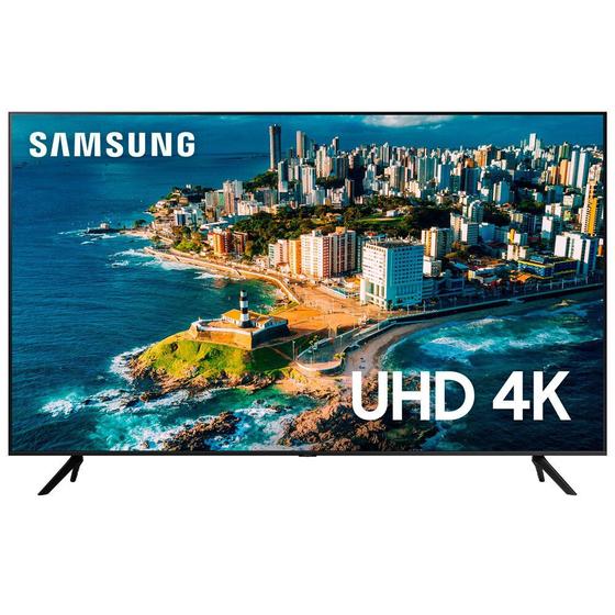 Imagem de Smart TV 4K UHD 65 Polegadas Samsung 3 HDMI 1 USB Wi-Fi UN65CU7700GXZD