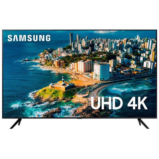 Imagem de Smart TV 4K UHD 75 Polegadas Samsung 3 HDMI 1 USB Wi-Fi UN75CU7700GXZD