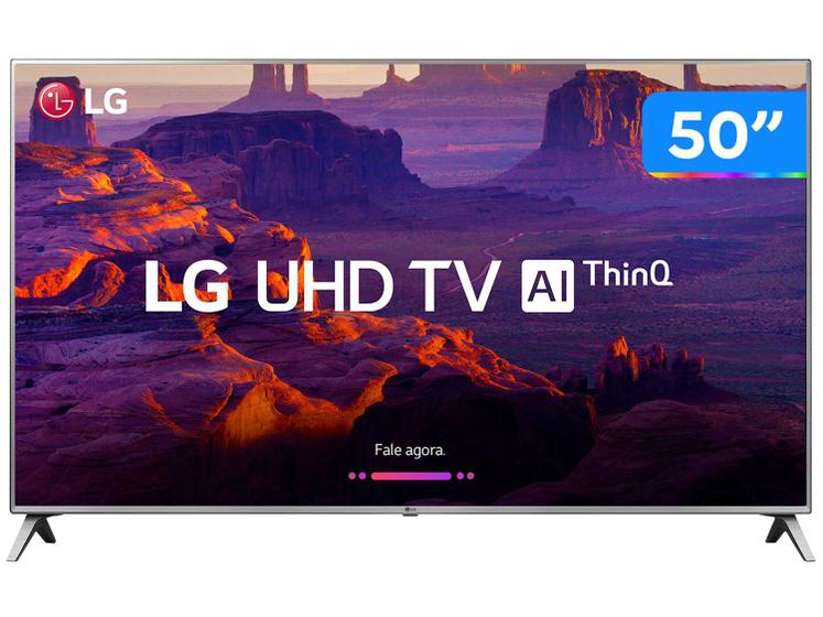 Imagem de Smart TV 50” 4K LED LG 50UK6520 Wi-Fi HDR