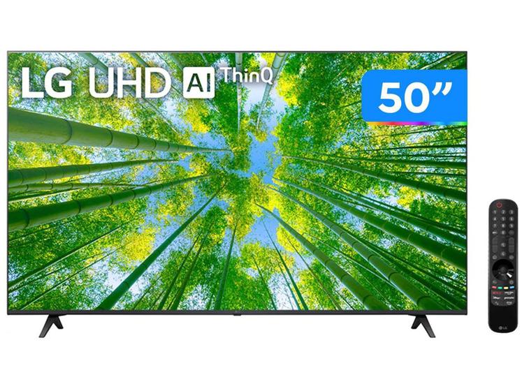 Smart TV 50” 4K LED LG 50UQ8050 AI Processor - Wi-Fi Bluetooth HDR Alexa Google Assistente 3 HDMI é boa?