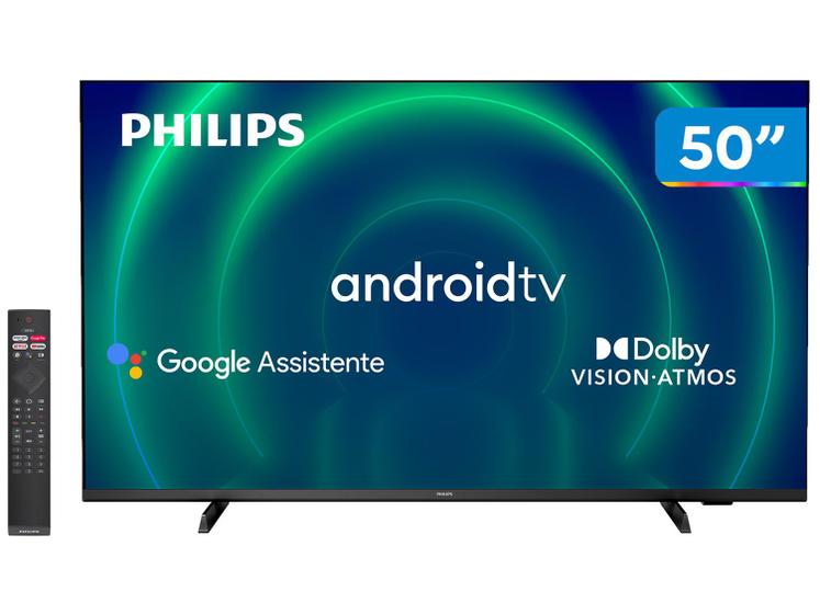 Imagem de Smart TV 50” 4K UHD D-LED Philips 50PUG7406/78