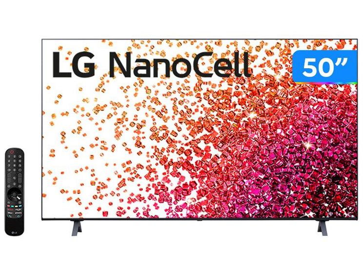 Imagem de Smart TV 50” 4K UHD Nanocell LG 50NANO75