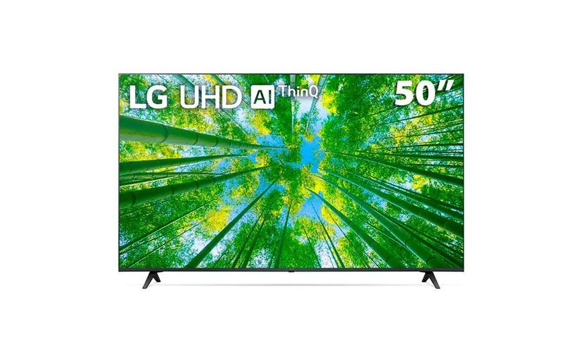 Smart TV 50" LG 4K UHD 50UQ8050 - COPA DO MUNDO 2022 - WiFi, Bluetooth, HDR, Nvidia GEFORCE NOW, ThinQ AI, Smart Magic, Menor preço em Smart TV 50" LG 4K UHD 50UQ8050 - COPA DO MUNDO 2022 - WiFi, Bluetooth, HDR, Nvidia GEFORCE NOW, ThinQ AI, Smart Magic,