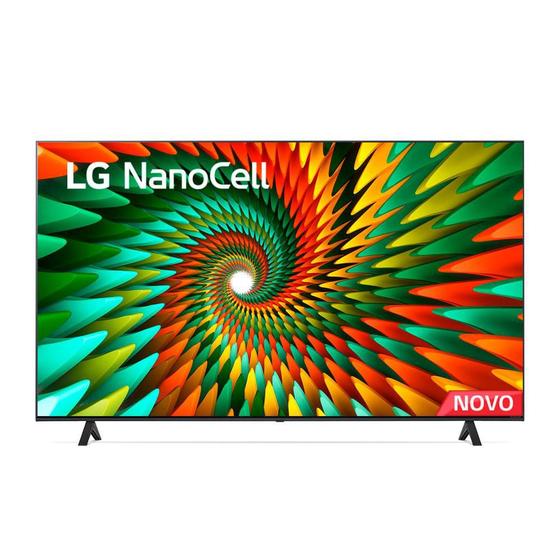 Smart TV 50" LG NanoCell 4K Bluetooth ThinQ AI Alexa Google assistente 50NANO77SRA Menor preço em Smart TV 50" LG NanoCell 4K Bluetooth ThinQ AI Alexa Google assistente 50NANO77SRA