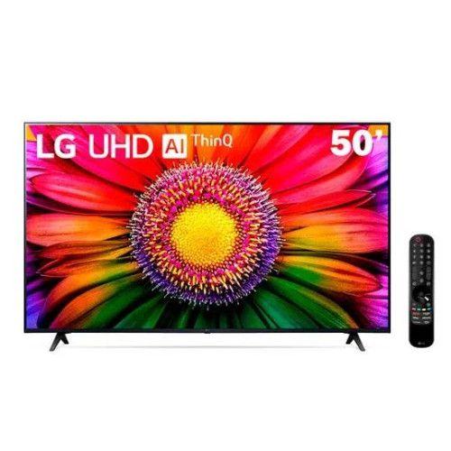 Imagem de Smart TV 50 Polegadas 4K LG UHD ThinQ AI 50UR8750PSA HDR Bluetooth 3 HDMI