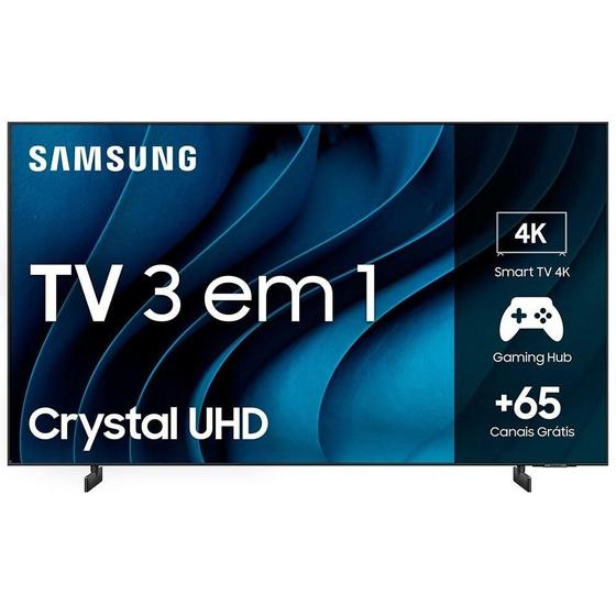 Imagem de Smart TV 50 polegadas 4K Samsung Crystal UHD 4K, com Gaming Hub, UN50CU800