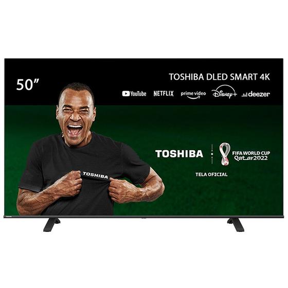Imagem de Smart TV 50 Polegadas DLED 4K 50C350L 3 HDMI Toshiba