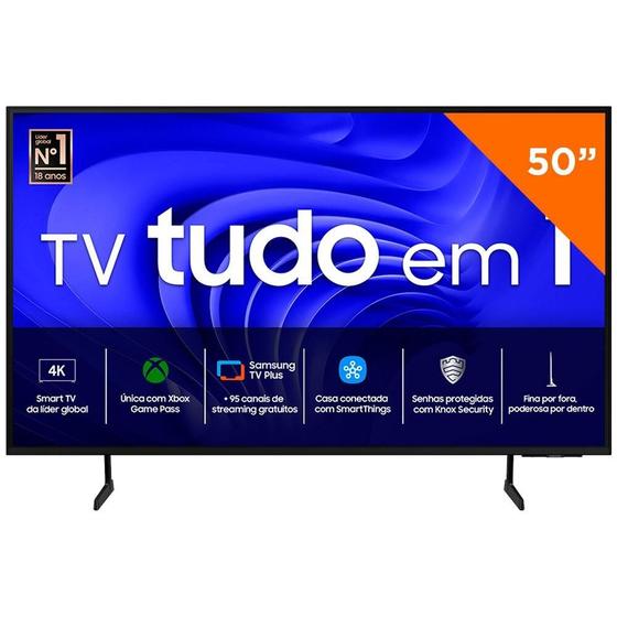 Imagem de Smart TV 50 Polegadas Samsung Crystal UHD 4K com Gaming Hub, UN50DU7700