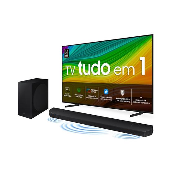 Imagem de Smart TV 50" QLED 4K 50Q60D 2024 + Soundbar HW-B550/ZD