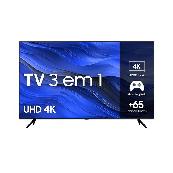 Imagem de Smart Tv 50'' Uhd 4k 50cu7700 Preto Bivolt Crystal Samsung 