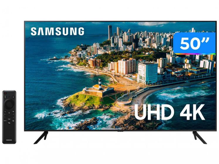 Imagem para P4 - Smart TV 50” UHD 4K LED Samsung 50CU7700