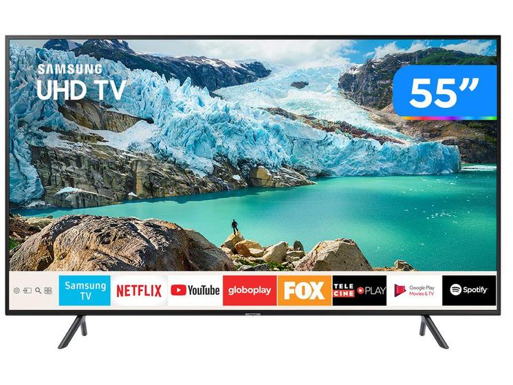 Imagem de Smart TV 55” 4K LED Samsung UN55RU7100GXZD