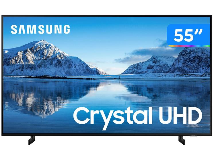 Imagem de Smart TV 55” Crystal 4K Samsung 55AU8000