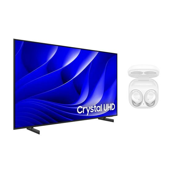 Imagem de Smart TV 55" Crystal UHD 4K 55DU8000 2024 + Galaxy Buds FE