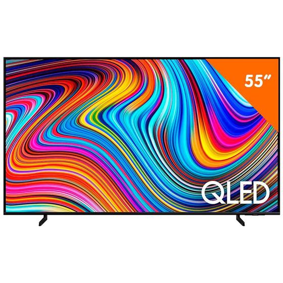 Imagem de Smart TV 55 polegadas 4K Samsung QLED, com Gaming Hub, QN55Q60CA