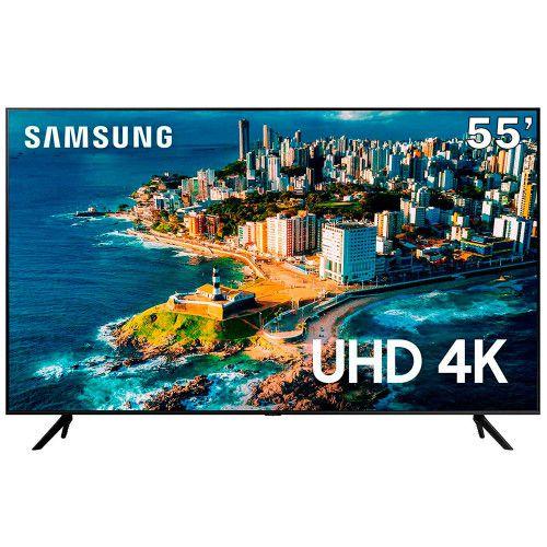 Smart TV 55 Polegadas UHD Samsung UN55CU7700GXZD 2023 - Smart TV ...